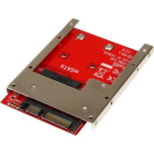 Startech.Com Adaptateur Msata Ssd Vers Sata 2,5"" - Carte Convertisseur Msata Ssd Vers Sata 2,5"" (Sat32Msat257)[Z2792] - Neuf