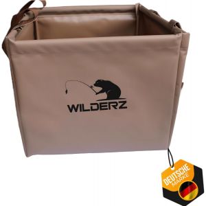 ERYI-Wilderz Bassine Pliable Pour Sports De Pêche En Tissu Durable Et Respectueux De L'Environnement U2013 Bassine D'Évier Peu Encombrante Pour La Pêche 20 Litres (Marron, 20 Litres) - Neuf