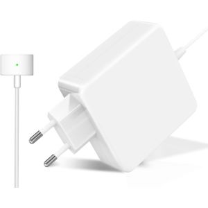 Mac Book Pro 60W Charger, T-Tip 60W Fast Charger AC Adapter, Compatible with Mac-Book Air/Mac-Book Pro 11"" and 13"" (2012-2017), Model A1425&iquest;A1435&iquest;A1502&iquest;A1465&iquest;A1466 - Neuf