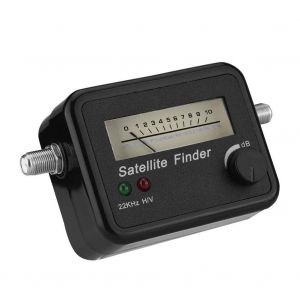LETNERNY-Détecteur De Signal Satellite Numérique, 9502 Satellite Finder Mini Sat Décodeur Récepteur De Signal Tv Avec Écran Lcd, Avec Fond Noir Et Blanc Sat Finder 13-18V Dc Satellite Finder - Neuf