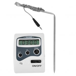 Hjlian Thermometre Alimentaire Portable A Sonde Pour Barbecue, Pour Usage Domestique Et En Cuisine - Neuf