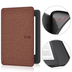 Coque Souple En Tpu Pour Kindle Paperwhite 2024,12E G&eacute;n&eacute;ration Et Colorsoft,7 Pouces,Mod&egrave;le N&deg; Sa569P Sa568B Housse De Pochette Funda.Dark Brown.Paperwhite 12Th 2024 - Neuf
