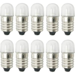 Ampoule Led Gu10, Spot Led Type, 3w (Équivalent Ampoule Halogène 35w), Blanc Chaud 2700 Kelvin 250 Lumen, Intensité Invariable, Lot De 10 - Neuf