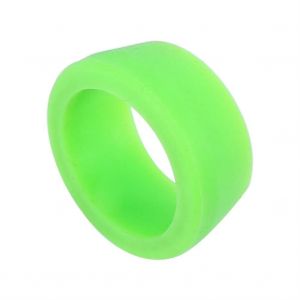 Anneau De Protection Anti-Poussi&egrave;re De Tige De Selle De V&eacute;lo De Montagne En Silicone &Eacute;lastique (Vert / 30-34mm) - Neuf