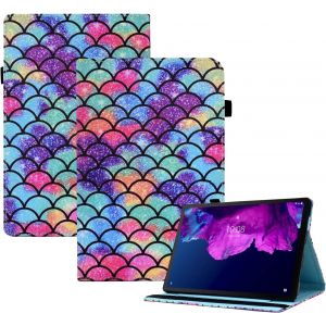 KAL-Coque Pour Lenovo Tab P11 (2Nd Gen) 11.5"" Tb350Fu/Tb350Xu 2022,&Eacute;tui Housse Lenovo Tab P11 2Nd Gen,Coque De Protection Avec Fonction Support Pour Lenovo Tab P11 2Nd Gen,Bande Ondul&eacute;e - Neuf