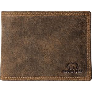 asas-Portefeuille En Cuir Pour Homme Avec Protection Rfid Et Compartiment À Monnaie I Bb 8061,013 Vintage Marron-Portefeuille,0,Portefeuille - Neuf