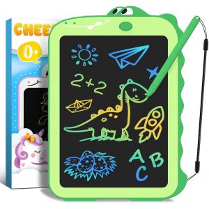 MDY-Dinosaure Enfant Jouet Garcon Fille - Cadeau Fille Garcon 3 4 5 6+ Ans Tableau Ardoise Magique 8.5 Pouce Creatif Calendrier de L'avent Jeux Educatif Enfant Idée Cadeau Anniversaire Dessin - Neuf