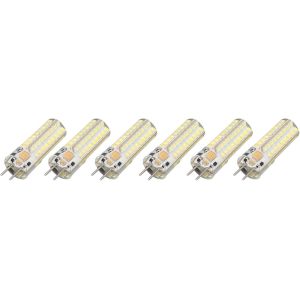 Sjzg-Ampoule Led, Ac Dc12v 360 Degrés 7w Gy6.35 72 Led Plafonnier (Lumière Blanche 6000k) - Neuf