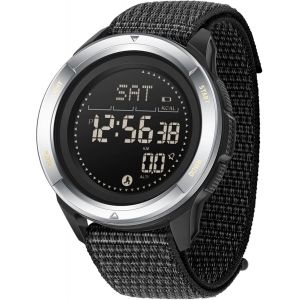 Montre De Sport Militaire Num&eacute;rique Pour Homme-&Eacute;tanche Jusqu'&agrave; 5 Atm-Montre De Fitness Avec Boussole,M&eacute;tronome,Calories,Chronom&egrave;tre,Compteur De Pas,Montre De Course &Agrave; Pied.[J145] - Neuf