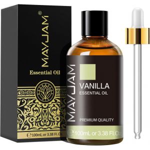 JGD-Huile Essentielle de Vanille 100ML de Haute Qualit&eacute; pour Diffuseur, Humidificateur, DIY, Home, Wardrobes - Neuf