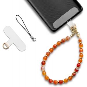 Kal-Bracelet Telephone Chaîne De Téléphone Portable, Bijoux De Telephone Lanière De Téléphone Perlée Chaine Telephone Portable, Chaîne De Téléphone Portable Perles - Neuf