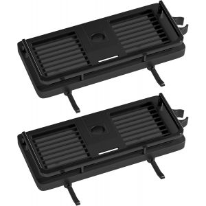 &Eacute;tag&egrave;re de Douche sans Per&ccedil;age, Organisateur Salle de Bain Suspendu &agrave; Hauteur R&eacute;glable pour Barre de Douche Diam&egrave;tre 18mm - 25mm, 1 Pi&egrave;ce, Gris - Neuf