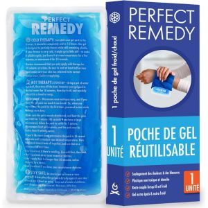 Poche De Glace ,Poche De Gel Chaud Froid Pour Les Blessures,Alternative Aux Bouillottes (1 Unit&eacute;,Bleu,Normal) - Neuf