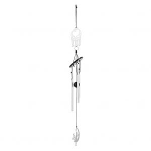 Decoration d'interieur Carillons eoliens suspendus Tubes metalliques Artisanat Ornement fait main (Girafe) - Neuf