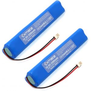 SUBZONAL-Lot de 2 Batteries de Rechange NI-MH 10,8 V 2500 mAh pour obturateur de Scooter Velux 846933 946930 946933 avec câble et fiche Batterie de Rechange pour volet Roulant Velux, Volets roulants - Neuf