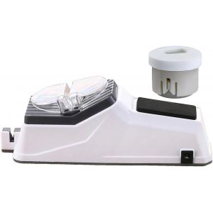 Aiguiseur De Couteaux De Cuisine &Eacute;lectrique &iquest; Polisseuse Automatique 4 En 1 | Outil D'aff&ucirc;tage Automatique Des Couteaux M&eacute;nagers,Aff&ucirc;teur &Eacute;lectrique Pour Ciseaux,Couperets - Neuf