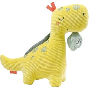 Veilleuse Dino - Doudou Avec Broderie ""Glow-In-The-Dark"" - Aide Au Sommeil Pour Bébé Comme Veilleuse, Lampe D'allaitement, Lampe De Nuit & Lampe De Lit - Pour Bébés & Enfants À Partir De 0+ Mois - Neuf