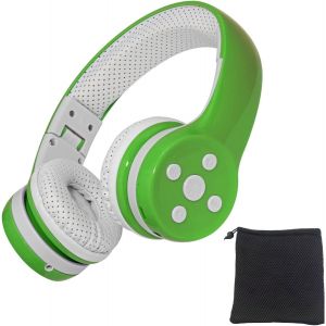 &Eacute;couteurs Sans Fil Pour Enfants, Bluetooth &Eacute;couteurs Pour Tout - Petits, T&eacute;l&eacute;phone Pliant Limit&eacute; Avec Microphone Tv Tablette R&eacute;seau Scolaire Gar&ccedil;on Fille (Vert) - Neuf