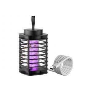 Lampe anti-moustiques &eacute;lectrique avec alimentation USB et lumi&egrave;re violette - Neuf