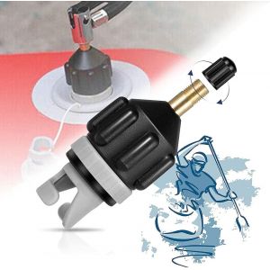 Letnerny-Adaptateur De Kayak, Adaptateur De Pompe Sup Pour Radeau Nautique De Bateau Stand Up Paddle, Adaptateur De Gonflage De Valve Dair De Pompe À Air De Bateau Pour Kayak - Neuf