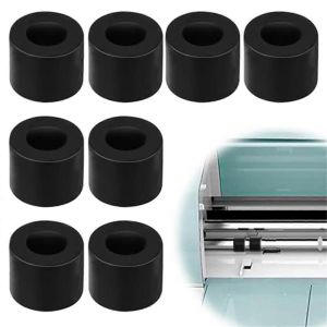 8pcs Rouleau En Caoutchouc De Remplacement De Tapis Compatible Rouleau En Caoutchouc Pour Accessoires De Réparation Cricut,Long- - Neuf