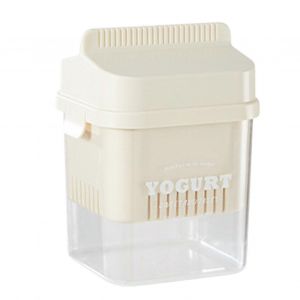 Passoire A Yaourt Sec Avec Couvercle, Filtre A Fromage Pour Yaourtiere, Passoire A Mailles Fines, Filtre A Babeurre Multi-Usages - Neuf