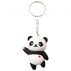 Panda Trousseau 3d Panda Mignon Sac De Charme Pour Les Enfants De L'école Sac À Dos Crayon Cas De Cadeau D'anniversaire - Neuf