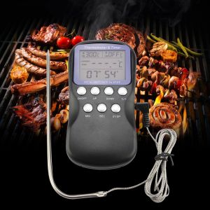 Barbecue filaire numérique, four à viande, thermomètre électronique, gril, sonde alimentaire - Neuf