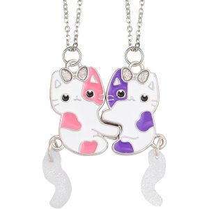 Asas-Amitié Pendentif Collier Ensemble Bff Cadeau Pour 2 Filles Cadeau D'anniversaire Pour Les Meilleurs Amis - Neuf
