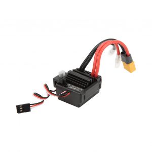 Controleur de vitesse ESC 80 A brosse RC avec BEC 7,4 V/6,4 V 5 A et prise XT60 pour voiture RC brossee 1/10 - Neuf