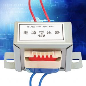 Transformateur de puissance electrique isole basse frequence 220 V 50 Hz 30 W (12 V) - Neuf