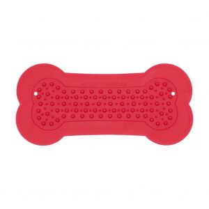 Hjlian Autocollants De Douche Pour Salle De Bain Pour Chien, Autocollants En Silicone Pour Os, Autocollants De Bain Pour Entrainement De Chat (Rouge) - Neuf