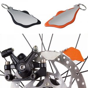 Lot De 2 Régulateurs De Jeu De Frein À Disque (Noir Et Orange), Entretoises De Frein Pour Étriers Hydrauliques, Pièce De Réglage De Disque De Frein Pour Vtt - Neuf