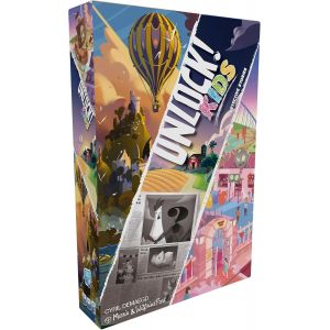 Chenquansarl-Unlock! Kids - Histoire De Détectives - Jeu De Société Pour Enfants Dès 6 Ans - Escape Game - Jeu De Cartes Coopératif - 1 À 4 Joueurs - 20 Minutes - Version França - Space Cowboys - Neuf