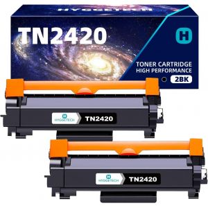 TN2420 Lot de 2 Toners de Rechange pour Brother TN2420 TN2410 pour Brother MFC-L2710DW HL-L2350DW HL-L2375DW MFC-L2710DN MFC-L2730DW MFC-L2750DW HL-L2310D DCP-L2510D DCP-L2530DW - Neuf