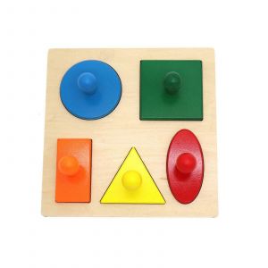 Table de jeu en bois pour enfants, puzzle, perception visuelle, jeu de table portable, cr&eacute;atif, anniversaire, f&ecirc;te des enfants-B - Neuf