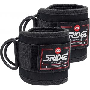 Sangles De Cheville Pour Machines À Câble-Manchette De Cheville Pour Entraînement Des Jambes-Équipement De Poulie De Câble-Sangles De Câble Pour Homme Et Femme (Paire Noire) - Neuf