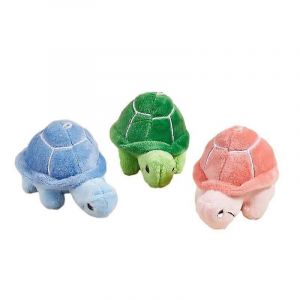 Lot de 3 petites tortues mignonnes en peluche, pendentif, jeu, cadeau, poup&eacute;e, porte-cl&eacute;s pour enfants - Neuf