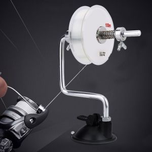 Enrouleur De Bobine Portable Avec Ligne De Peche De 100 M Et Accessoires (6#) - Neuf