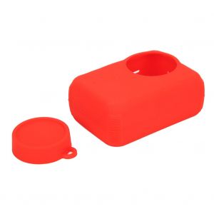 Etui de protection en silicone pour camera de sport SJ9Strike/SJ9Max/SJ4000X (rouge) - Neuf