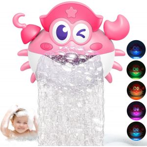 ERYI-Jouet Bain Bébé 1 2 3 4 5 Ans, Cadeau Fille 1-5 Ans Jouet Crabe Bebe Machine À Bulles Jeux Bain Bebe Jouet Fille 1-5 Ans Cadeau Anniversaire Enfant 1-5 Ans - Neuf