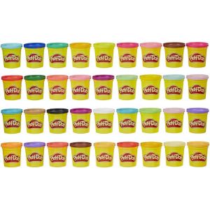 Kalanka-Mega Pack De 36 Pots De 84 G De Pâte À Modeler Avec Couleurs Assorties, Jeu Éducatif Dès 2 Ans, Jeux Créatifs, Pour Filles Et Garçons - Neuf