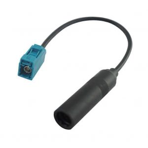 Adaptateur d'antenne de voiture femelle vers autoradio DIN pour Peugeot - Neuf