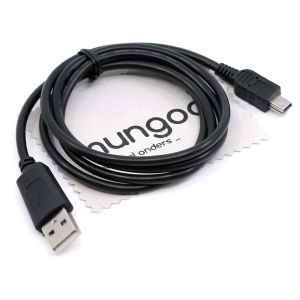 CLOUDDS-Câble De Données Usb Pour Casio Algebra Fx 2.0 (Plus),Graph 25+,Graph 35+,Graph 65,Graph 75,Graph 85 (Sd),Graph 95,Graph 100+ Calculatrice 1 M Avec Chiffon De Nettoyage D'Écran Mungoo - Neuf