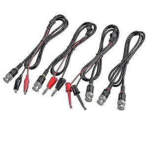 Sonde d'oscilloscope universelle avec kit d'accessoires Sondes &agrave; pince d'oscilloscope 100MHz avec BNC &agrave; Minig - Neuf