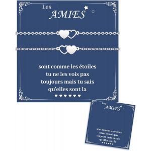 Kalanka-2/3/4/5 Pièces Cadeau Meilleure Amie,Bracelet D'amitié,Bracelet Amitié Fille,Cadeau Amie Femme,Anniversaire Femme S?urs - Neuf