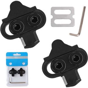Kalanka-Bike Cales Crampons Autobloquants Plaques De Chaussures De Vélo Accessoire Velo Pour Vélo D`Intérieur, Vtt Compatibles Shimano Spd Sm-Sh51 - Neuf