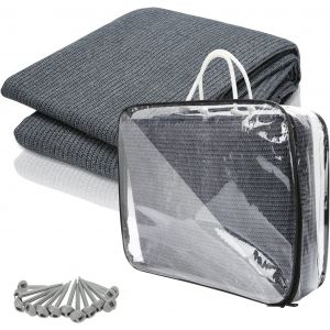 Yemaesre-Tapis Pour Auvent, Tapis De Camping, Respirant Et Antidérapant, Lavable, Avec 12 Trous, 13 Piquets Et Sac De Transport, Différentes Tailles - Neuf
