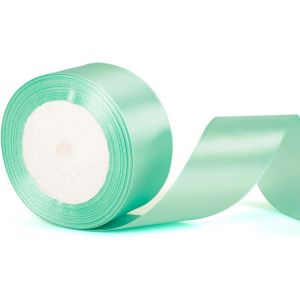 Ruban De Satin Bleu Sarcelle De 40 Mm De Large Pour Voitures De Mariage Et Emballage Cadeau - Neuf