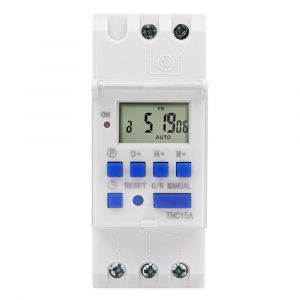 Minuterie numérique,minuterie automatique hebdomadaire de 7 jours,relais Programmable,contrôle de synchronisation,charge élevée,220V,25/30a,mémoire de panne de courant - NBL25A - Neuf